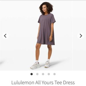 All yours tee dress